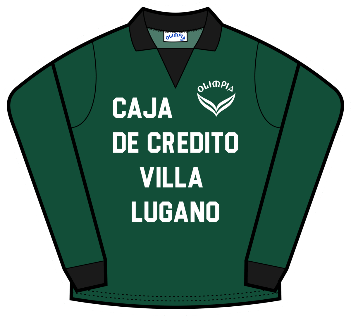 Camiseta histórica de Nueva Chicago, 1981 (versión A)