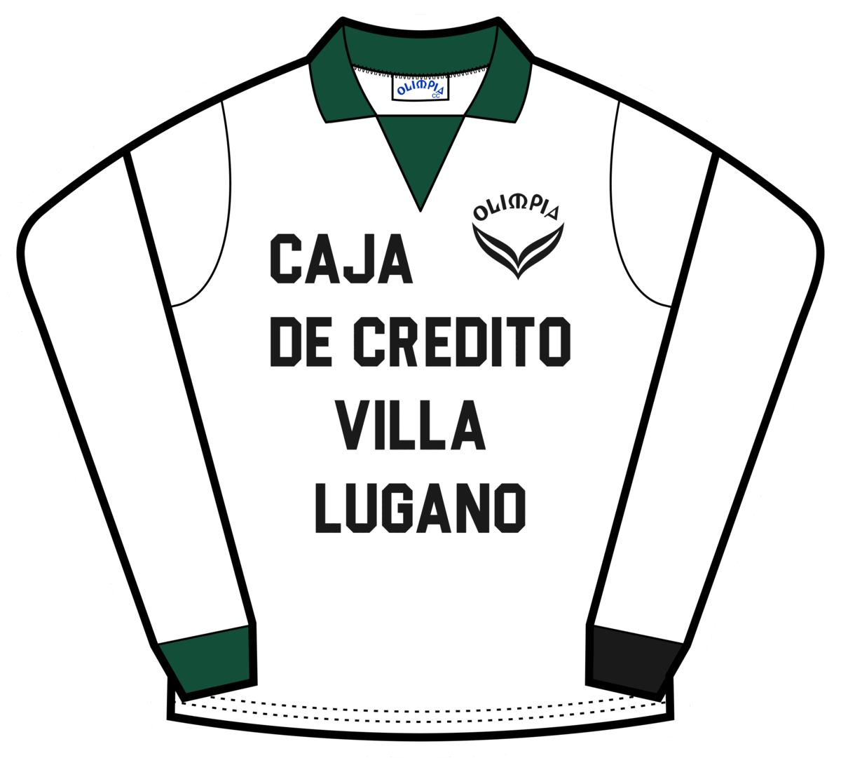 Camiseta histórica de Nueva Chicago, 1981 (versión C)