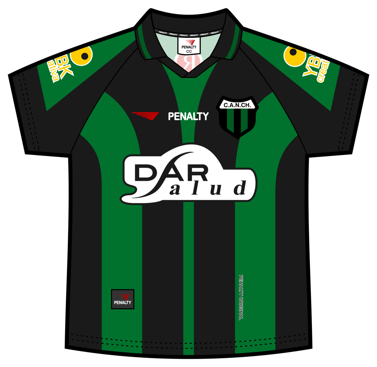 Camiseta histórica de Nueva Chicago, 2001 (versión A)