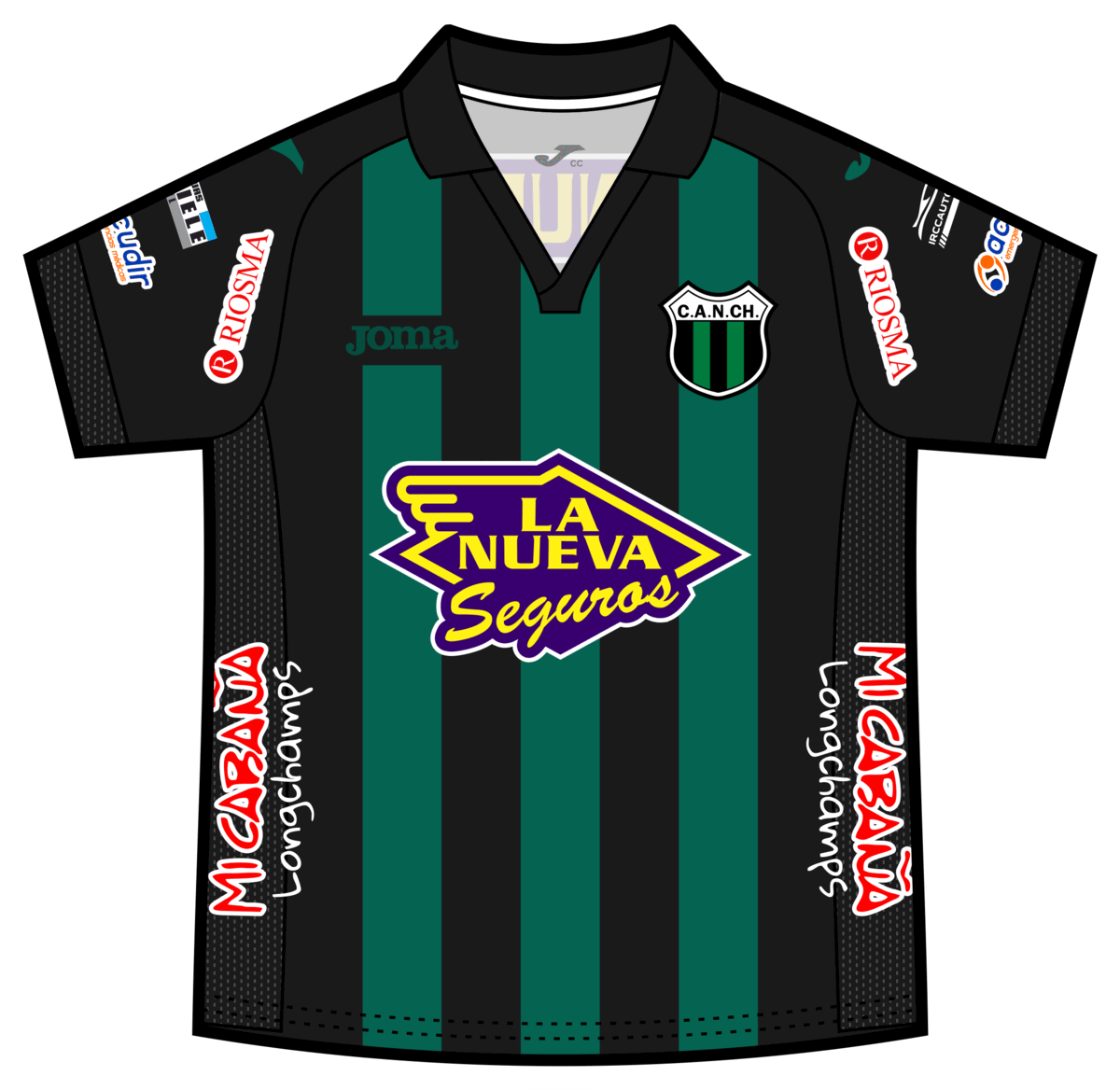 Camiseta histórica de Nueva Chicago, 2014 (versión A)