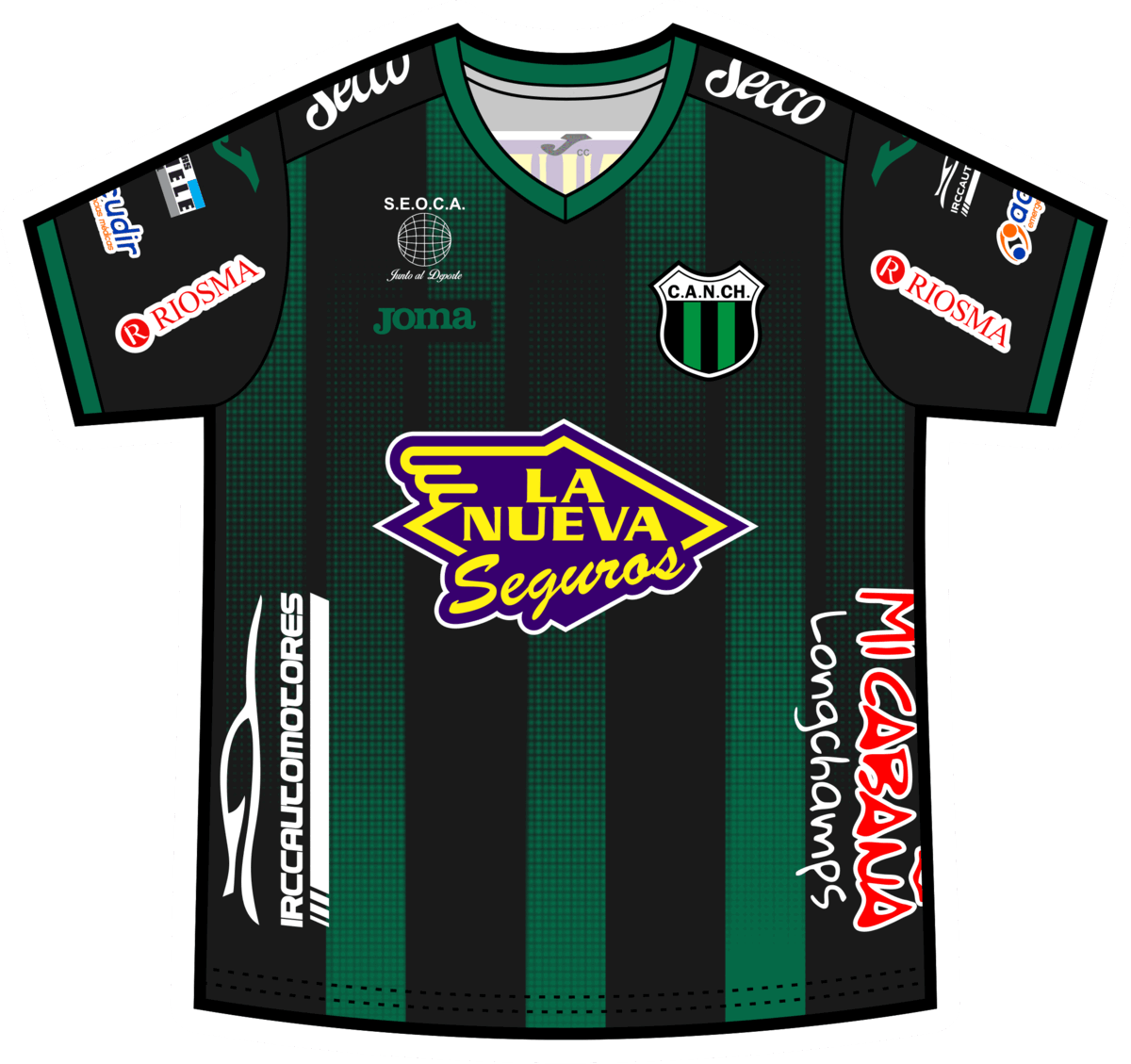 Camiseta histórica de Nueva Chicago, 2015 (versión A)