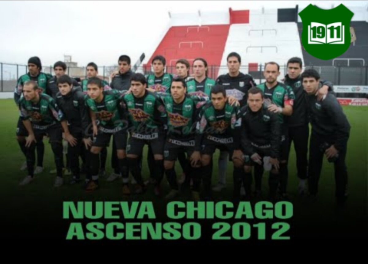 Gráfica conmemorativa "Nueva Chicago, ascenso 2012"